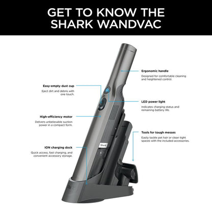 WANDVAC Cordless Hand Vacuum